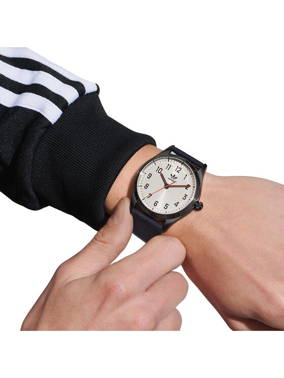 adidas Originals Uhr Code Four Watch AOSY23039 Schwarz