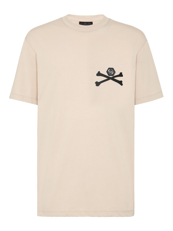 PHILIPP PLEIN PHILIPP PLEIN T-shirt 6079 Beige Regular Fit