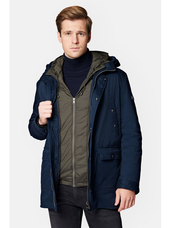 Lancerto Lancerto Kurtka zimowa Melbourne KU097223000005 Granatowy Regular Fit