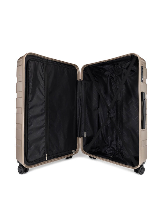 GINO ROSSI Gino Rossi Didelis lagaminas GIN-L-002-05-GOLD. Auksinė