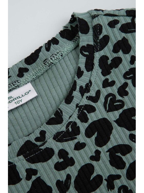 Coccodrillo Coccodrillo Tričko WC6143202RGJ-011 Zelená Regular Fit