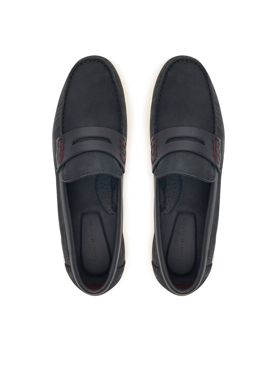 Tommy Hilfiger Tommy Hilfiger Mocasini Mix FM0FM05785 Bleumarin
