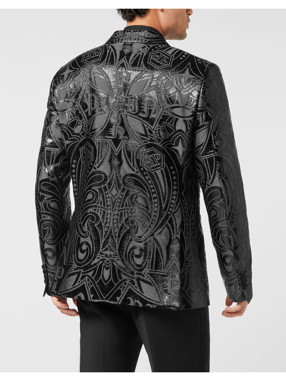 PHILIPP PLEIN PHILIPP PLEIN Giacca da abito 26105 Nero Fitted Fit