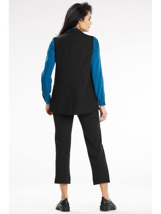 Awama Awama Kamizelka A650 Czarny Basic Fit