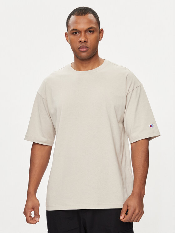 Champion T shirt 220017 Gris Standard Fit Modivo