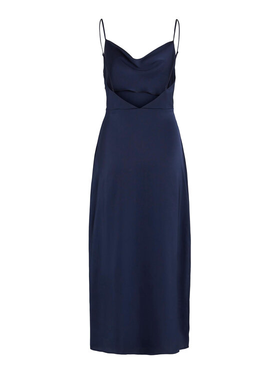 Vila Vila Coctailkleid Ravenna 14085601 Dunkelblau Regular Fit
