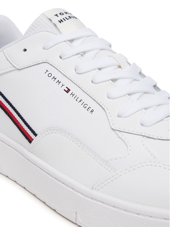 Tommy Hilfiger Tommy Hilfiger Tenisice Th Basket Core Stripes FM0FM05631 Bijela