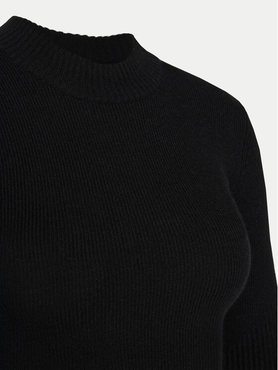 STAUD STAUD Sukienka dzianinowa Ramona R24F2208WN Czarny Slim Fit