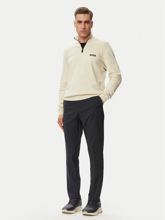 BOSS BOSS Chino-püksid Goc Swing 50564285 Tumesinine Regular Fit