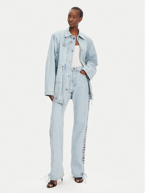 ROTATE ROTATE Jeans 1141831468 Blau Wide Leg