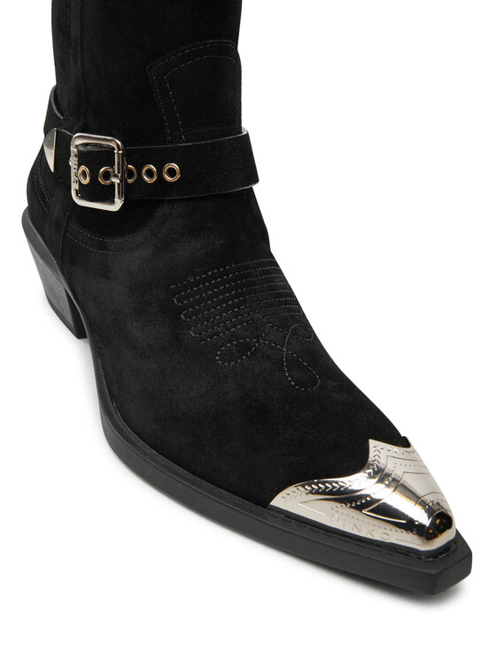PINKO PINKO Kavbojski škornji Tex 08 SD0197P002 Črna