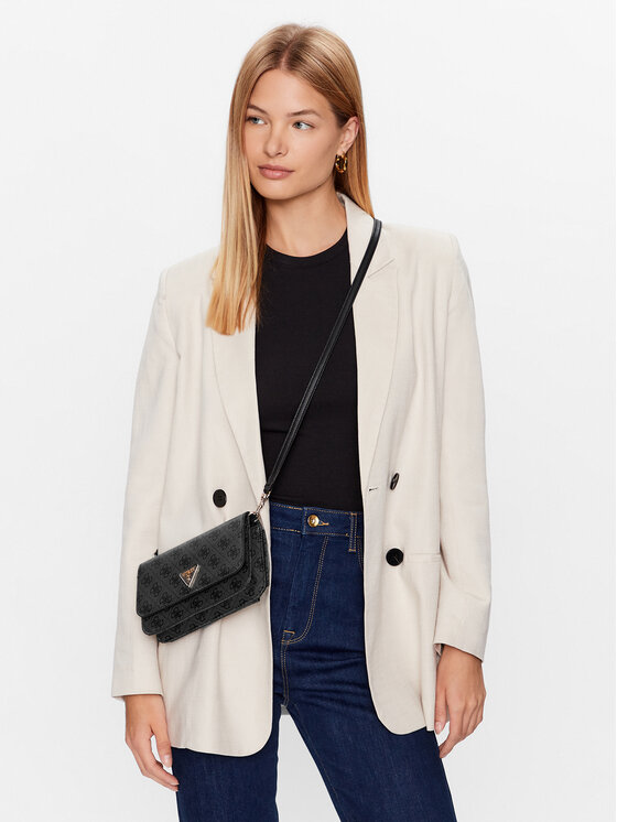 Guess Guess Rankinė Noelle (BG) Mini Bags HWBG78 79710 Juoda