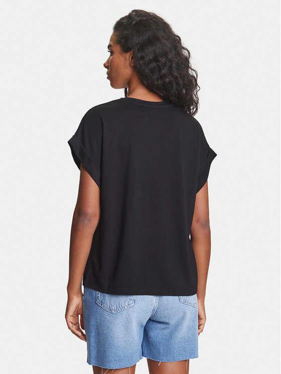 Emporio Armani Emporio Armani T-särk EW000616 AF12187 UC001 Must Loose Fit