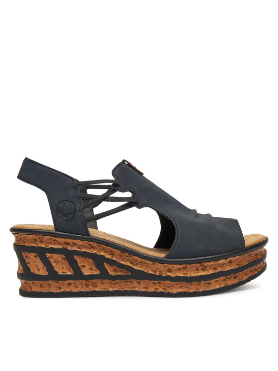 Sandale Rieker 68175-14 Bleumarin