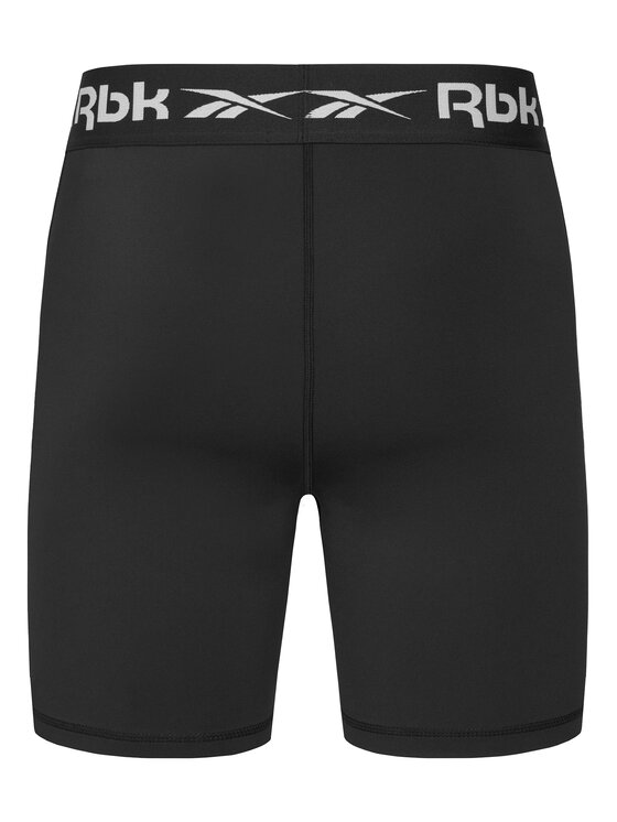 Reebok Reebok Sportovní kraťasy RK25600CCM Černá Slim Fit