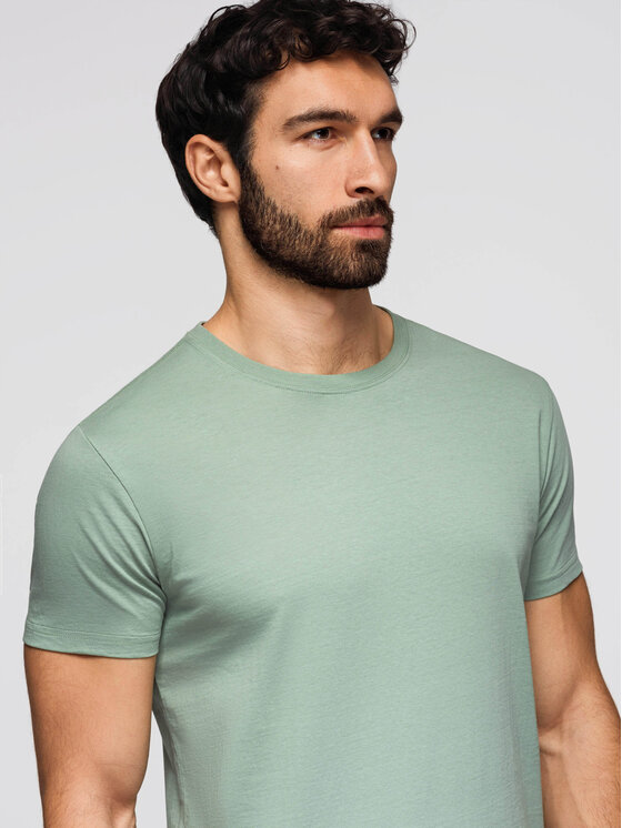 Ombre Ombre Komplet t-shirtów OM-TSBS-0268 Kolorowy Regular Fit