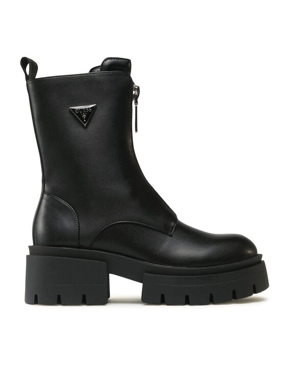 Guess Guess Polokozačky FL8ILA ELE10 Černá