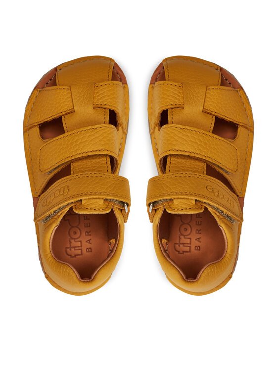 Froddo Froddo Sandały Barefoot Flexy Avi G3150263-5 S Żółty