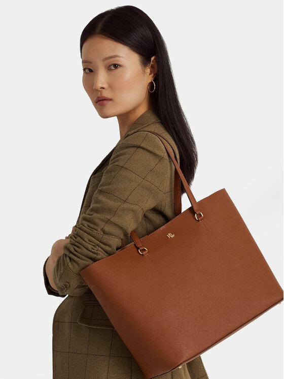LAUREN RALPH LAUREN Lauren Ralph Lauren Ročna torba 431911655002 Rjava
