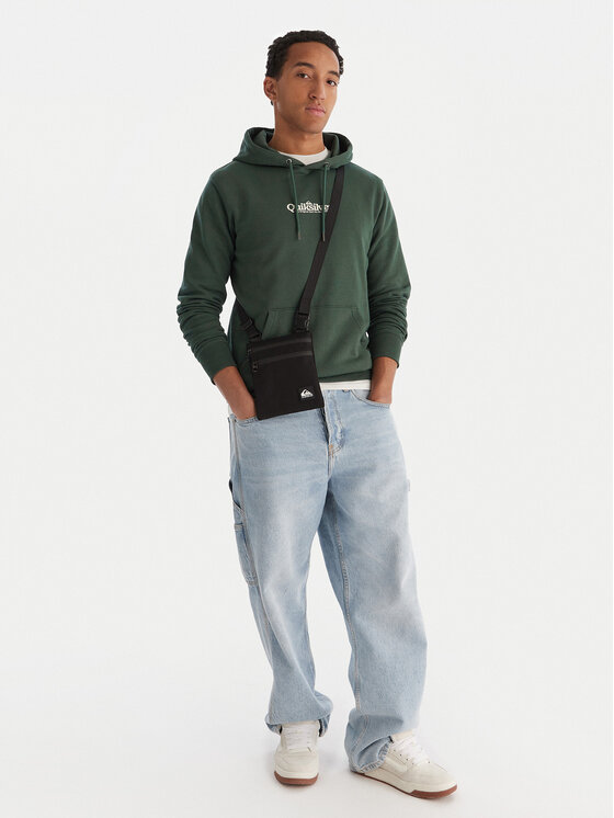 Quiksilver Quiksilver Bluza EQYFT05136 TKG Zielony Comfort Fit
