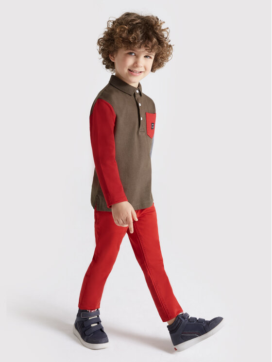 Pantaloni di tessuto 517 Rosso Slim Fit