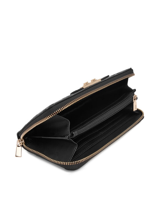Guess Guess Портфейл Carmella Slg SWPD22 25146 Черен