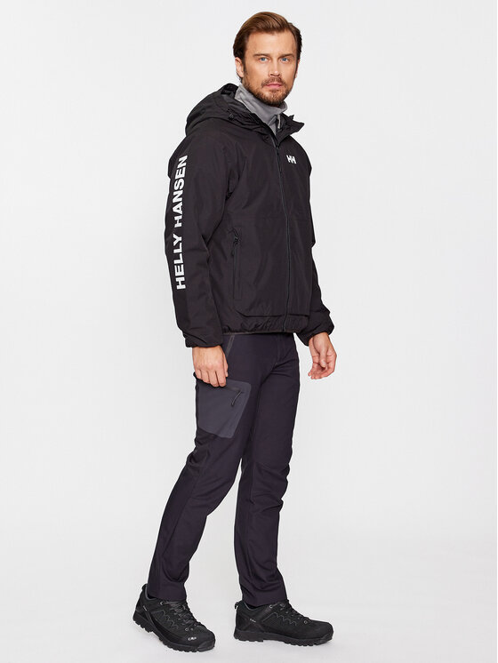 Helly Hansen Helly Hansen Regenjacke Ervik Ins Rain Jacket 53983 Schwarz Regular Fit