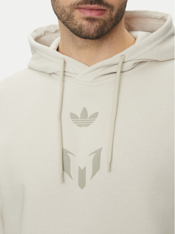 adidas adidas Bluza Messi JC9474 Beżowy Regular Fit
