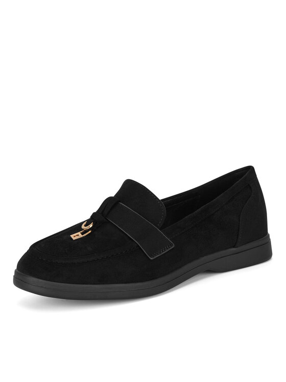 DeeZee DeeZee Mokasyny DS1590-1 Czarny