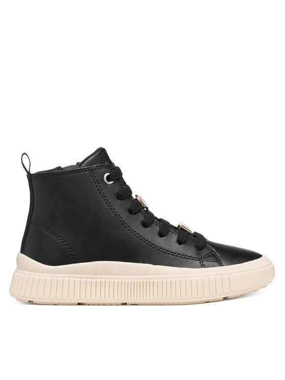 Geox Sneakers J Laquinny Girl J66M3A 000BC C9999 S Negru