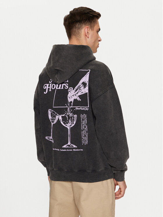 Only & Sons Only & Sons Bluza 22032074 Czarny Oversize
