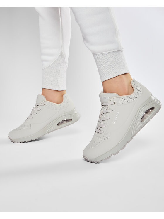 Skechers Skechers Sportcipők Uno Stand On Air 3690/OFWT Ekru