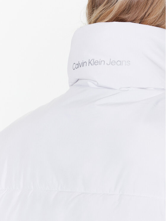 Calvin Klein Jeans Calvin Klein Jeans Γιλέκο J20J220340 Λευκό Regular Fit