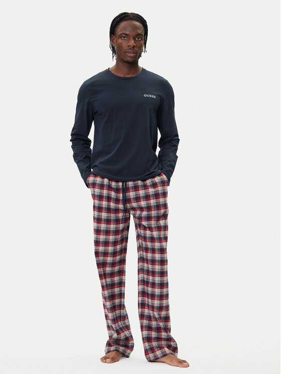 Guess Guess Pyjama U5BX00 K0400 Dunkelblau Regular Fit