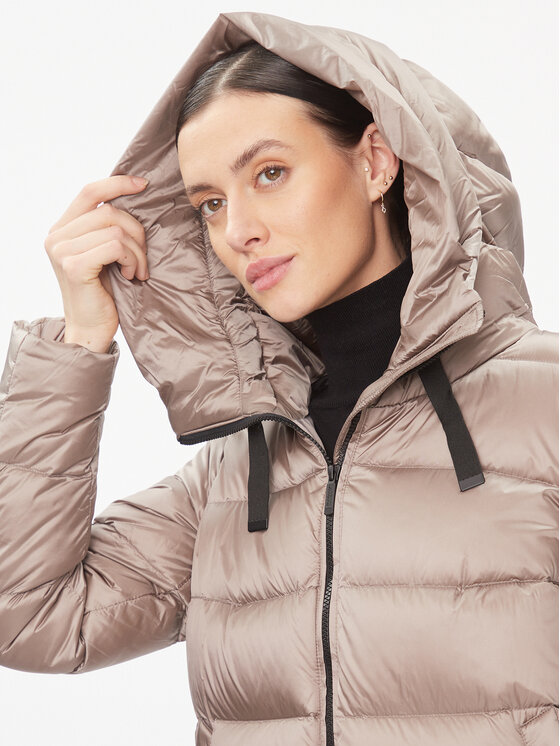 Bomboogie Bomboogie Пухено яке GW 6012 T DLC3 Бежов Regular Fit