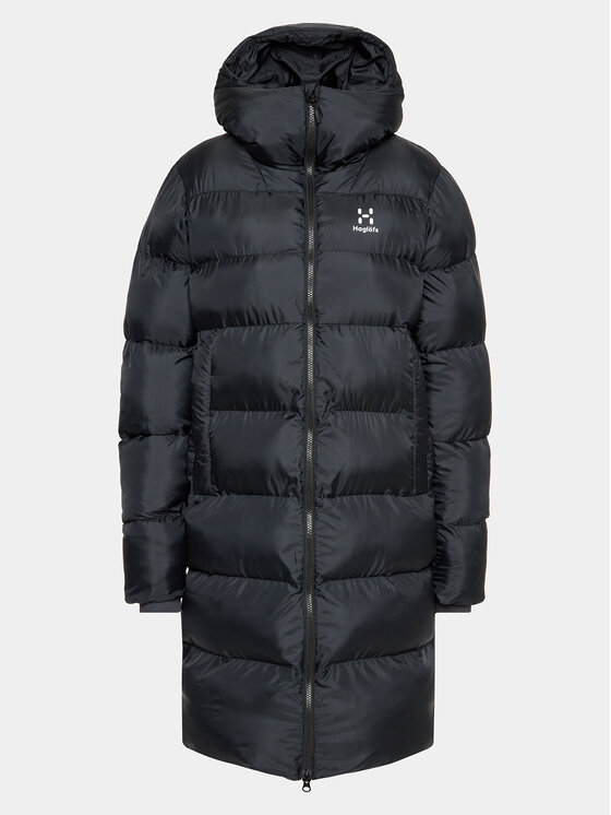 Haglöfs Geacă din puf Long Mimic 605413 Negru Regular Fit
