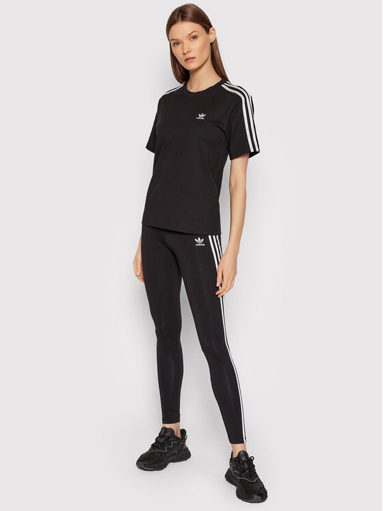 adidas adidas Leggings adicolor Classics 3-Stripes HD2350 Crna Tight Fit