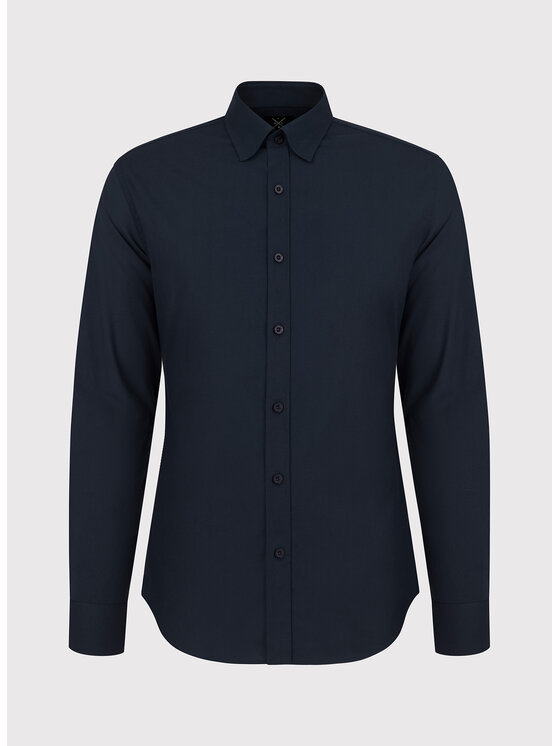 Pako Lorente Pako Lorente Koszula P23WF-1X-037 Granatowy Slim Fit