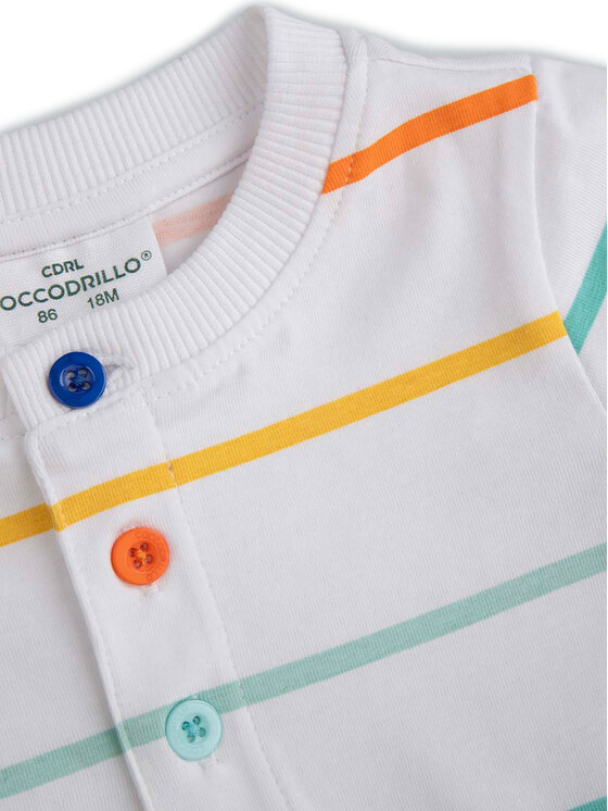 Coccodrillo Coccodrillo Дитяче боді WC5112201TBN Кольоровий