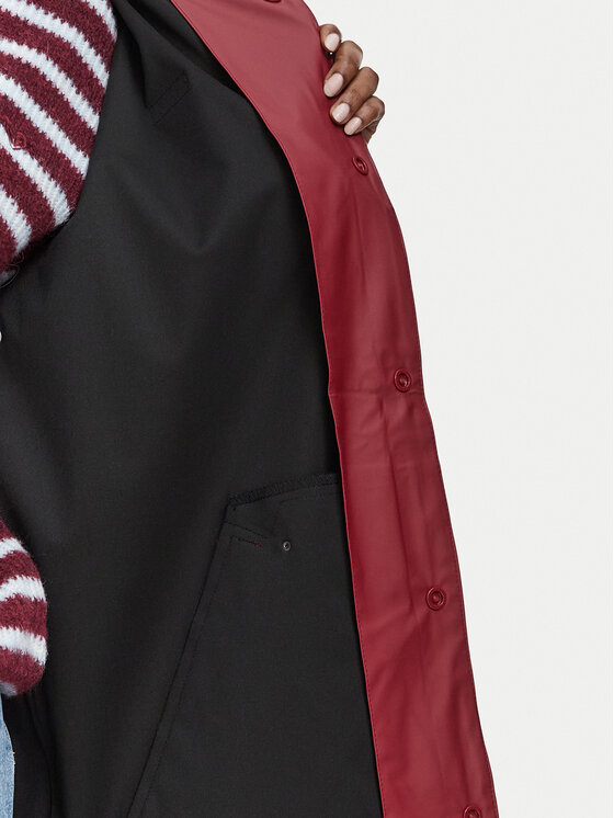 Hunter Hunter Dežna jakna Raincoat HARU0003242 Bordo rdeča Regular Fit