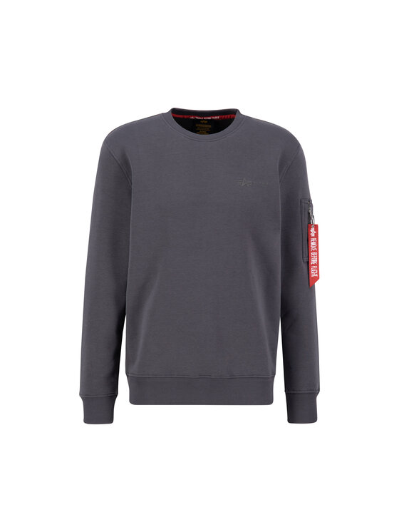 Alpha Industries Alpha Industries Bluza Air Force Sweatshirt Szary Regular Fit