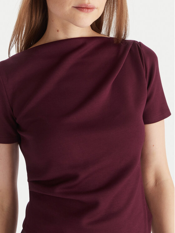 Vero Moda Vero Moda Bluzka Nelli 10335687 Fioletowy Regular Fit