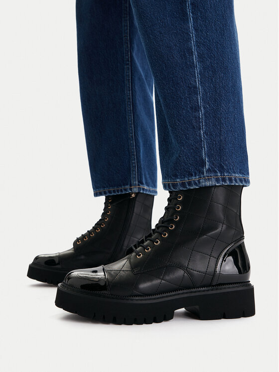 Badura Badura Schnürschuhe JIAO-SLT179-2-2 Schwarz