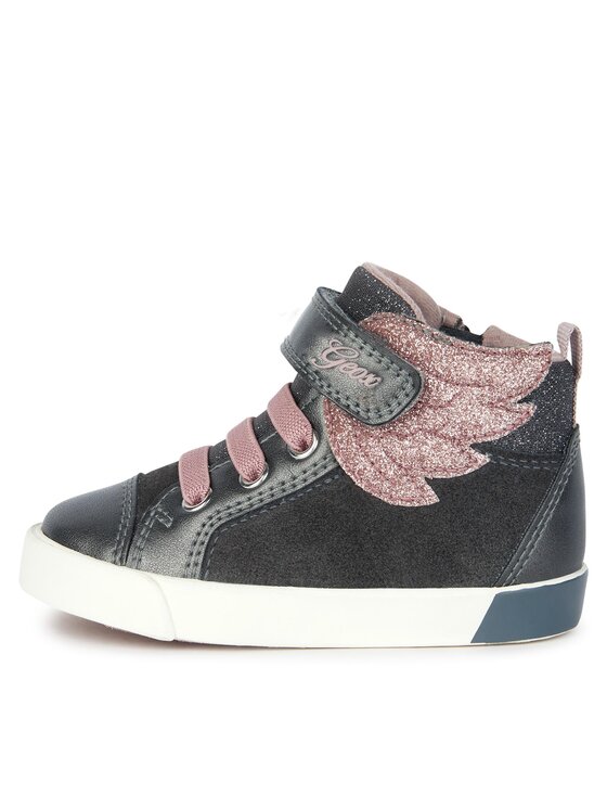 Geox Geox Tenisice B Kilwi Girl B36D5A 022NF C9F8W M Siva