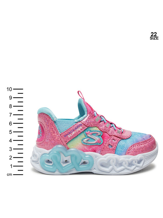 Skechers Skechers Laisvalaikio batai Infinite Heart Lights 303755N/PKMT Sidabrinė