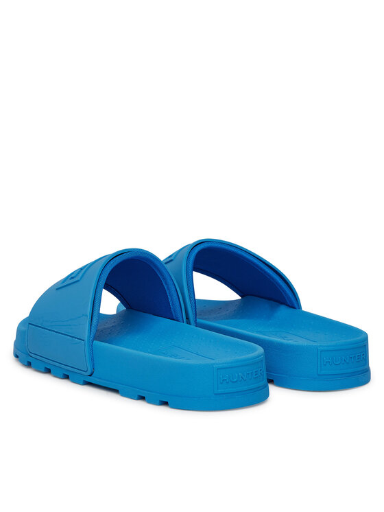 Hunter Hunter Klapki HFRU0006251 Granatowy