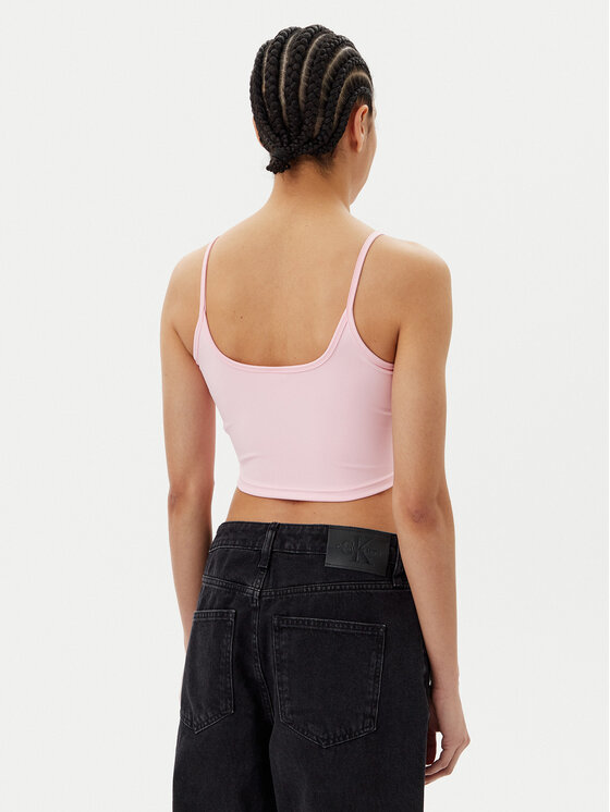 Karl Kani Karl Kani Top Small Signature Essential 61310126 Różowy Regular Fit
