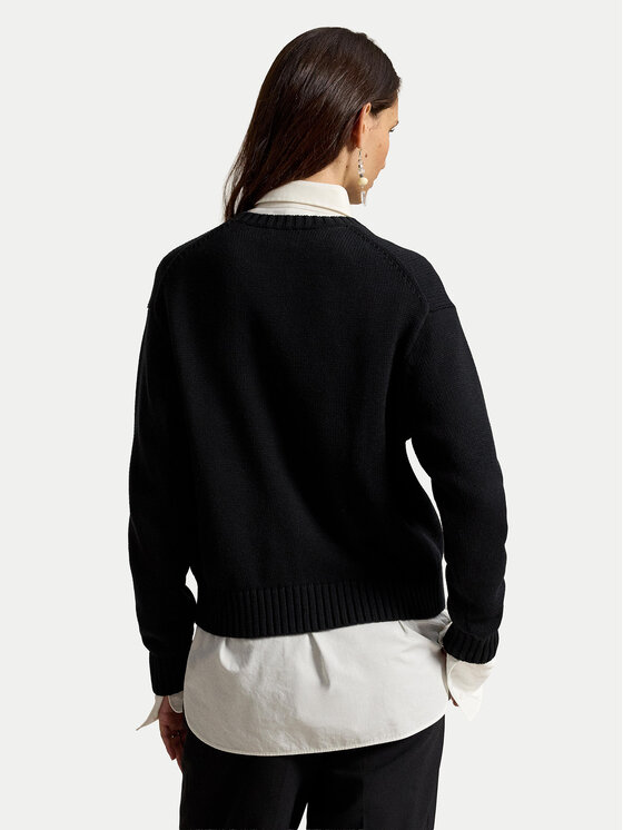 Polo Ralph Lauren Polo Ralph Lauren Sweter 211B23918001 Czarny Regular Fit