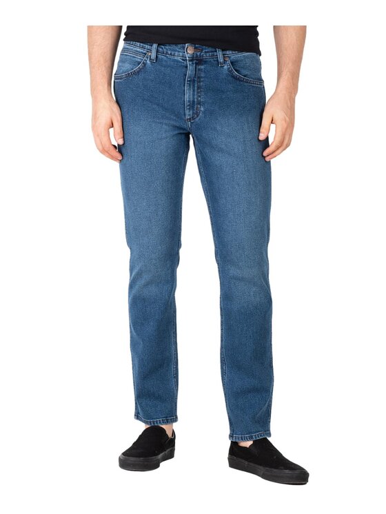 Wrangler Wrangler Jeansy Greensboro 112328255 Niebieski Straight Leg