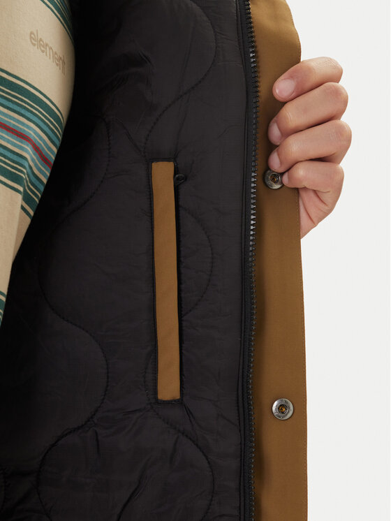 Element Element Parka Fishtail ELYJK00270 Hnědá Regular Fit